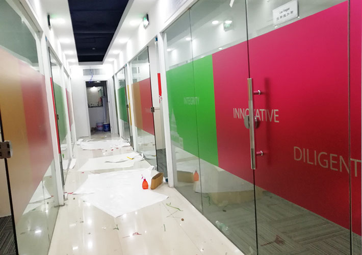 長(zhǎng)沙磨砂玻璃貼